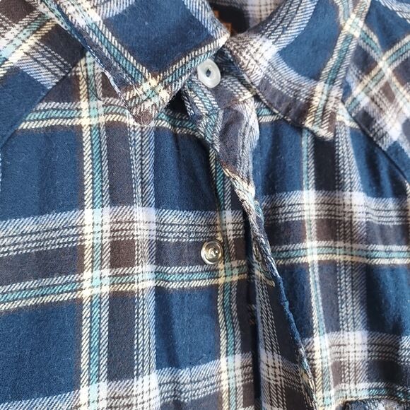 Guide Gear Field Tested L Button-Up Long Sleeve Plaid Flannel Western Style - Picture 2 of 10